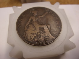 1912 English One Penny UK Large Cent 1c Great Britain! - £13.38 GBP