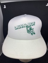 Vintage White Lawn-Boy Snap back Hat Made In Taiwan Sz:M-L NOS - £12.86 GBP