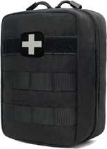First Aid Kit Emt Medical Ifak Pouch, Molle Tactical Med Emergency Traum... - $39.93