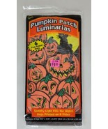 Vintage NIP SunHill Halloween Pumpkin Patch Luminarias 6 Bags 10.5x5.25 ... - $5.94