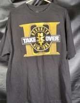 WWE NXT Brooklyn New York Take Over Shirt 2017 (Size XLarge) Gold logo K26 - $8.91