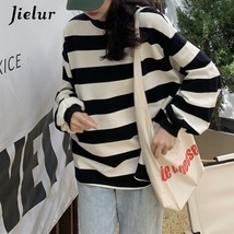 Jielur Harajuku  Sweatshirt Women Autumn Long Sleeve Loose Korean Thin Sweatshir - £70.01 GBP