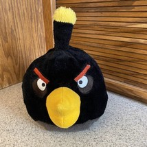 Angry Birds Black Bomb 10&quot; Plush Stuffed Animal - £11.34 GBP