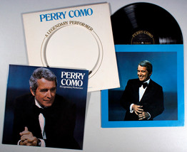 Perry Como - A Legendary Performer (1976) Vinyl LP + BOOK • Best of - £11.60 GBP