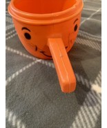 Vintage Worcester Childs Face Cooking Pan Orange - $28.05