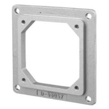 Hubbell Hbl26402 Adapter Plate, Cast Aluminum, Metallic - £210.73 GBP