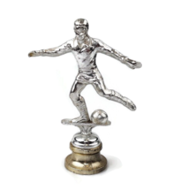 Vintage soccer trophy sports decor soccer gift - £17.39 GBP