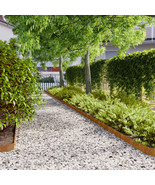 vidaXL Lawn Edgings 50 pcs 3.9&quot;x40.6&quot; Flexible Corten steel - €243,78 EUR