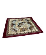 Vintage Rome Italy Souvenir Scarf 38” Square – Landmarks Print Colosseo ... - $415.15 MXN