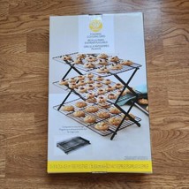 Wilton 3-Tier Collapsible Cooling Rack Cookie Baking 10x16x12 - used once - $9.49