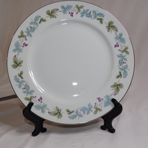 VINTAGE Fine China Of Japan  Dinner Salad Plate 10 1/4&quot; Number 6701 Flowers Rare - £3.15 GBP