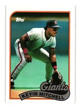 1989 Topps #189 Kevin Mitchell San Francisco Giants - £3.14 GBP