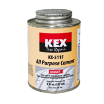KEX Tire Repair Super Fast Drying Cement, Flammable 8 oz. Can - $775.11 MXN