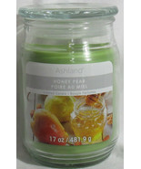 Ashland Scented Candle NEW 17 oz Large Jar Single Wick Spring HONEY PEAR... - £15.48 GBP