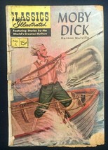 Classics Illustrated #5 Moby Dick By Herman Melville (Hrn 138) POOR/FAIR - £9.48 GBP