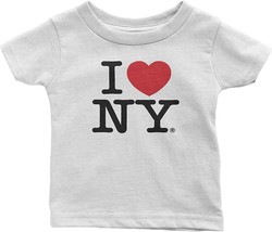 I Love NY Baby Tee Infant T-Shirt Officially Licensed T-Shirt New York City - £7.98 GBP