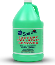 SOILOVE 1 Gallon Laundry Stain Remover Liquid – Powerful Soil, Blood, Gr... - $21.78