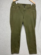 Torrid Jegging Jeans Womens Plus Size 18 R Green Casual Denim Stretchy - $36.87