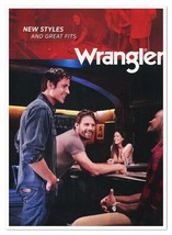 Wrangler Jeans Men at the Bar 2018 Full-Page Print Magazine Fashion Ad - £7.57 GBP
