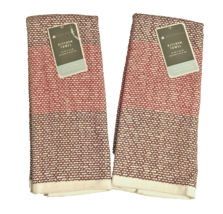 Refresh Home Dish Towels Super Absorbent Terry Set of 2 Cotton Blend 16x26&quot; - $22.42