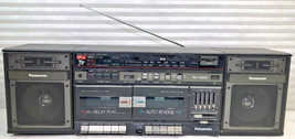 Panasonic RX-CW43 Am Fm Stereo Radio Cassette Boombox 25&quot; Vintage - £428.38 GBP