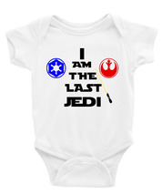 I Am the Last Jedi Short or Long Sleeves Onesie Bodysuit FREE SHIPPING - £17.30 GBP