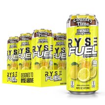 RYSE Fuel Energy Drink Country Time Lemonade 0 Sugar, 0 Calories 12 Pack - £35.05 GBP