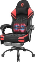 Gaming Chair, Tech Fabric Computer Chair With Massage, Office Chair With... - $223.99