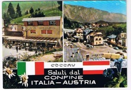 Italy Austria Postcard Salut Dal Coccau Multi View - $2.12