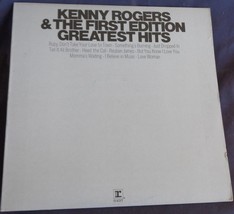 Kenny Rogers 1st Ed. Greatest Hits – Vintage Full Length LP Record – 33.3 Speed - £7.88 GBP