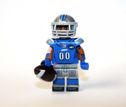 Building Block Detroit Lions Football  Minifigure Custom  - $6.50