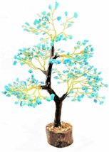 Natural Turquoise Crystal Tree Christmas Tree Gemstone Bonsai Money Tree... - £13.98 GBP+