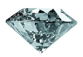 3.74 Carat (White Zircon) Gemstone Certified Diamond Zircon Gemstone by Lab Cert - £21.24 GBP