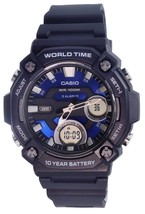 Casio AEQ120W-2A Men&#39;s Sport Analog &amp; Digital Midnight Blue Watch - £31.76 GBP