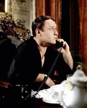 Rod Steiger wears black shirt sat at desk on telephone No Way To Treat A... - £7.65 GBP