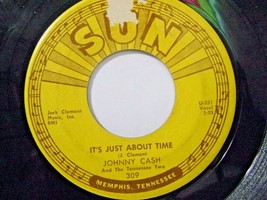 Johnny Cash-It&#39;s Just About Time / I Just Thought You&#39;d Like To K-45rpm-1958-VG+ - £8.03 GBP