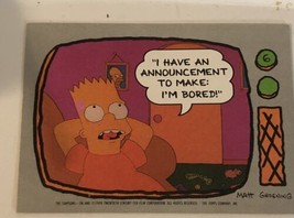 The Simpson’s Trading Card 1990 #6 Bart Simpson - $1.97