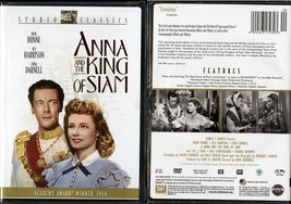 Anna &amp; The King Of Siam Irene Dunne Rex Harrison Dvd 20TH Century Fox Video New - £5.55 GBP