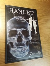 Shakespeare&#39;s Hamlet&amp; Rosencrantz and Guildenstern Are Dead Pocono Shakes Poster - £14.93 GBP