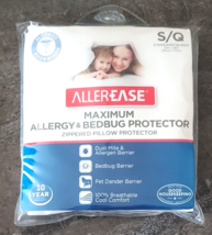 Allerease Maximum Allergy Bedbug Zippered Pillow Protector - Standard Qu... - $9.89
