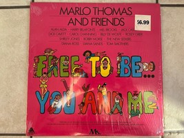 Marlo Thomas And Friends Free To Be You And Me Used Vinyl Record C16280A Vintage - £11.61 GBP