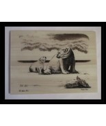 The Alaska Mint Polar Pair Etched Trivet by Bob Dale 7-3/4&quot; x 5-7/8&quot; - $385.65 MXN