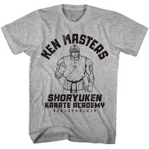 Street Fighter Ken Masters Shoryuken Karate Academy Men&#39;s T Shirt - £20.05 GBP+