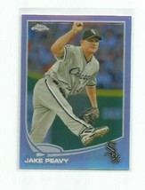 Jake Peavy (Chicago White Sox) 2013 Topps Chrome Refractor Card #47 - £4.60 GBP
