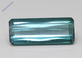 Baguette Natural Mined Loose Tourmaline (7.46 Ct Green-blue SI2 Clarity) - £1,411.81 GBP