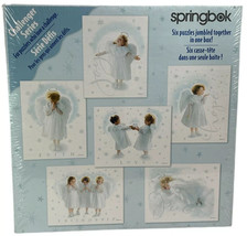 New Springbok Puzzle Angelic Messengers Challenger Series 6 Angels Cheru... - £9.03 GBP