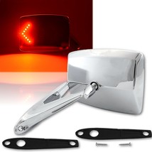 Chrome Rear View LH Glass Metal LED Mirror for 66-77 Ford Bronco &amp; 67-79... - £57.51 GBP