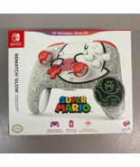 PDP Nintendo Switch Rematch Glow Wireless Controller - Super Mario - $678.79 MXN