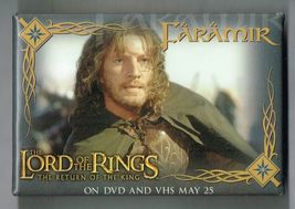 Lord Of the Rings the return of the king Movie Pin Back Button Pinback F... - $8.88