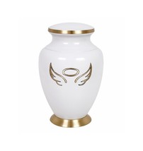 Super Sale - White Angel Cremation Urn - £68.42 GBP